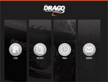 Tablet Screenshot of drago-entertainment.com